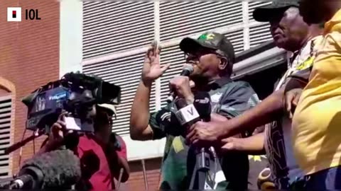 Watch: ANC's Fikile Mbalula Addresses The People's March in Pretoria