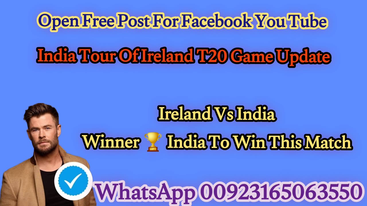 India Tour Of Ireland T20 Predictions