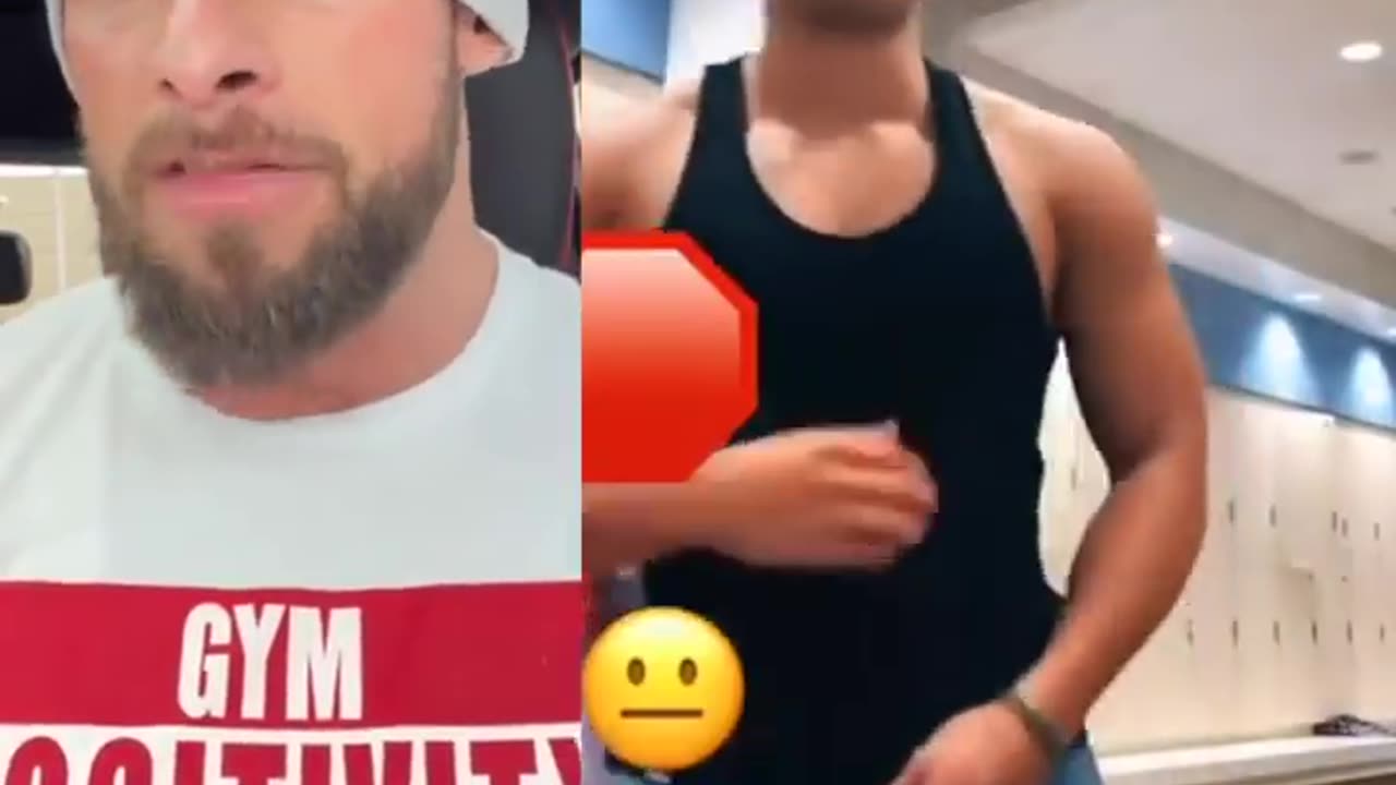 Creepy Gym Guy Caught On Camera?