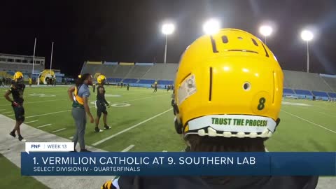 FNF22 Quarterfinals Vermilion Catholic vs Southern Lab