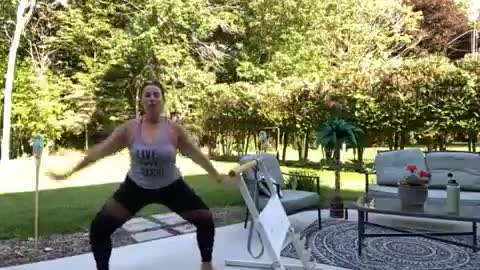 Backyard Barre with Sara