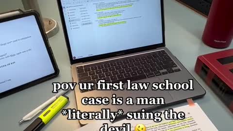 pov ur first law school case is a man