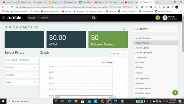 How to create rumble Account.
