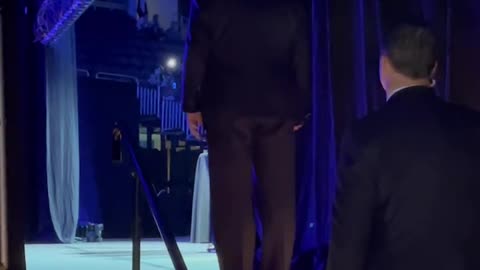 President Trump taking the stage in Florida