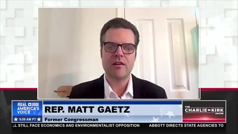 MATT GAETZ TALKS INCOMING AG, PAM BONDI