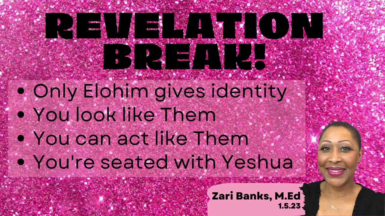 REVELATION BREAK! | Zari Banks, M.Ed | Jan. 5, 2023 - Ztv