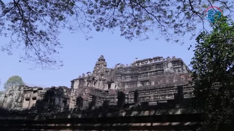 Why are the stairs to the top of Angkor Wat very steep_