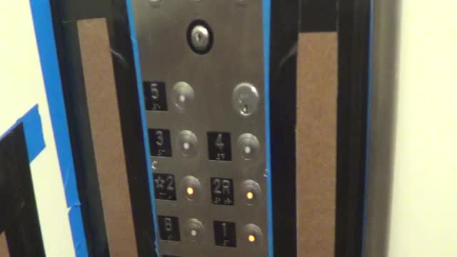 Umass Amherst Morrill Hall 4 South elevator (20180718 # 192613)