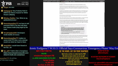 2022-01-25 09:06 EST - Straight Shootin': with Thumper