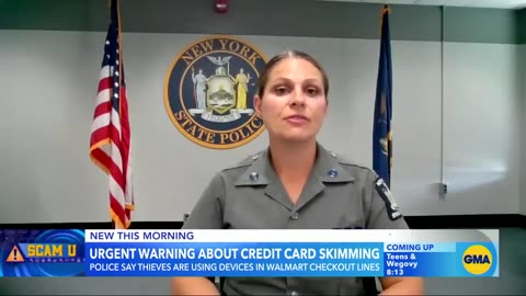 Credit card skimmers found in Walmart checkouts l GMA