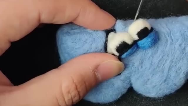 Alphabet Lore B Satisfying Needlefelt Art 🦋