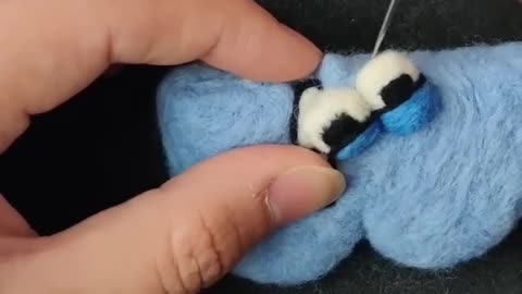 Alphabet Lore B Satisfying Needlefelt Art 🦋