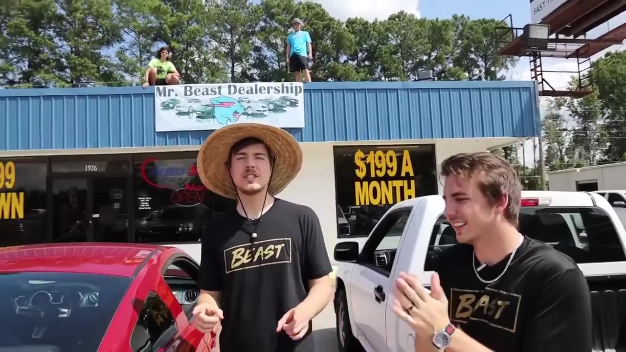 Free car dealership 😱| Mr beast| helping people