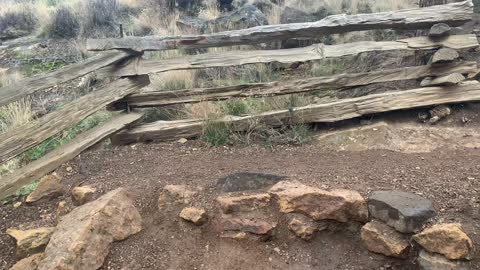 Central Oregon – Smith Rock State Park – Ascending back to the Trailhead – 4K