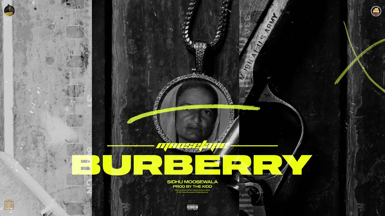 Burberry (Official Audio) Sidhu Moose Wala | Moosetape