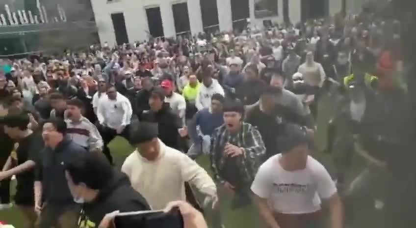 When A Protest Is In New Zealand