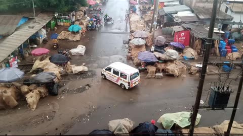 Unedited Documented 30th august rains in kitale kenya