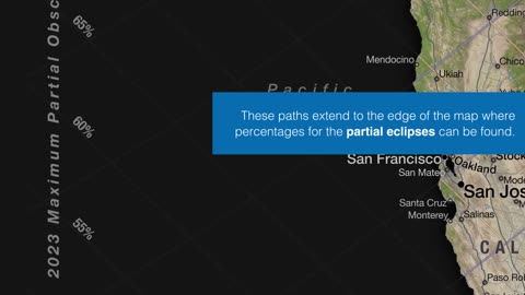 Let's go to NASA’s Solar Eclipse Map for 2023 and 2024