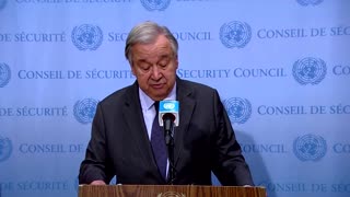 'We need de-escalation now': UN Chief