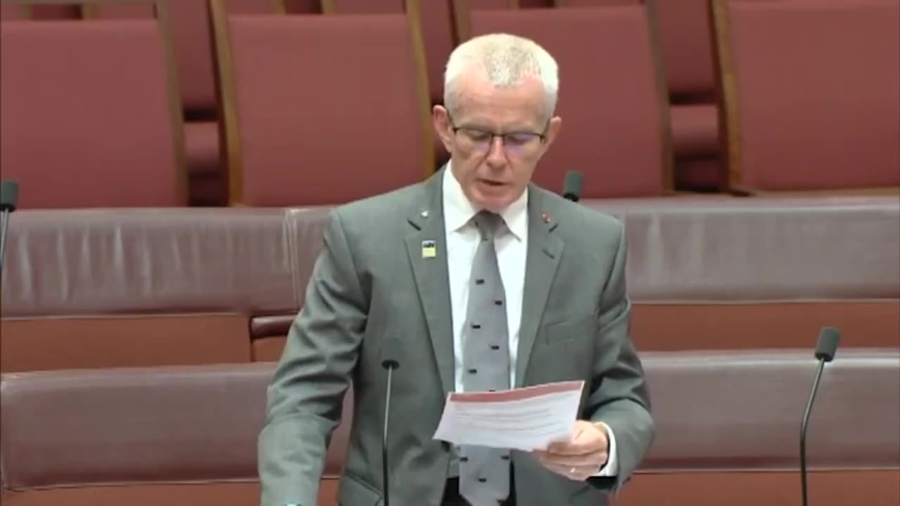 Australian senator Malcolm Roberts exposes the WEF's 'Great Reset' agenda: