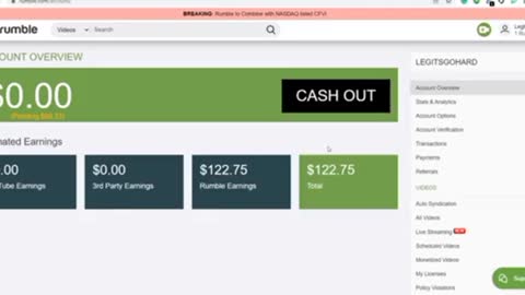 How to earn money through rumble | Earn $500/Day-rumble😱