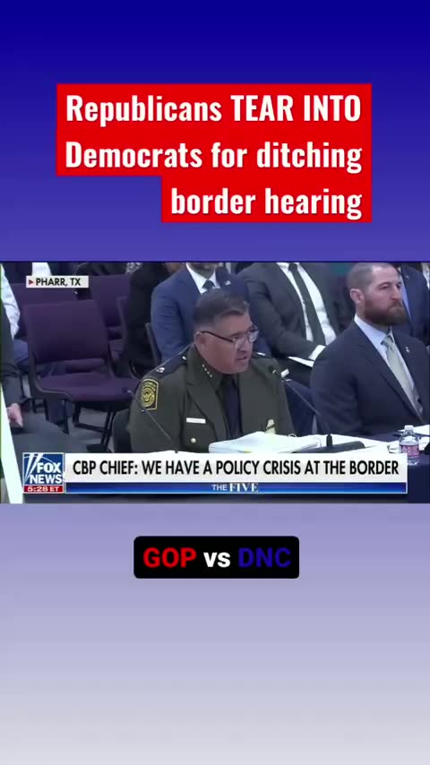 Republicans Tear Into Democrats For Ditching Border Hearing...