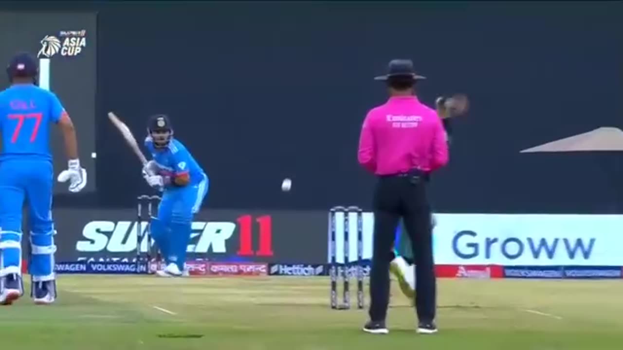 Indian Falls of wicket against Pakistan / AsiaCup2023