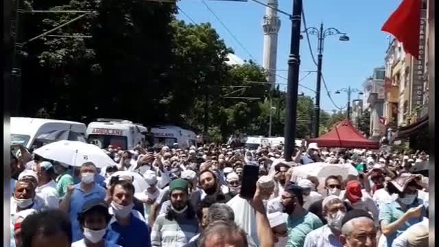 Ayasofya Camii Açılışı