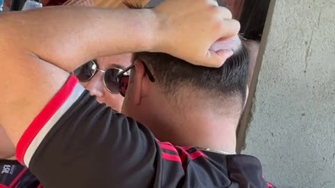 Man Caught Lifting Toupee to Scratch an Itch
