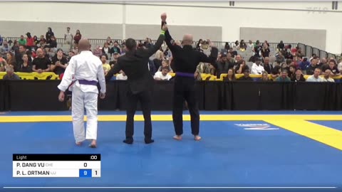 Patrick Ortman Vs Paul Dang - Camera #1 - IBJJF World Master 9/2/23