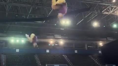 Synchronized Trampoline Contest