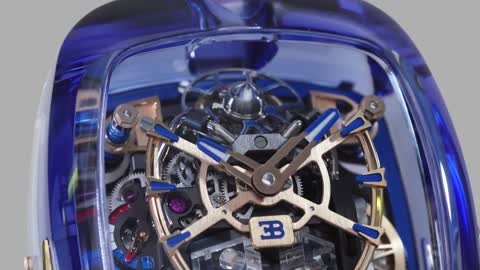 The Jacob Co Bugatti Chiron Blue Sapphire Crystal