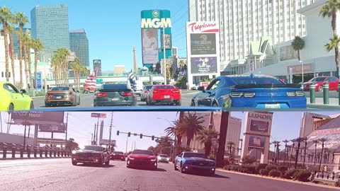 Las Vegas Blvd Cruise Southwest Camaro Run 2022
