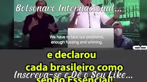 Bolsonaro Internacional...