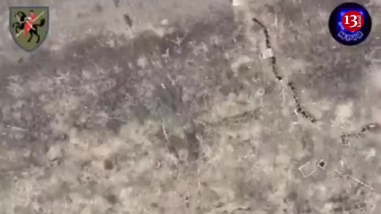 Drone targeted a large number of Russians