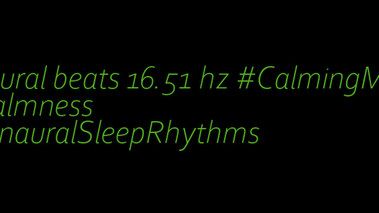 binaural_beats_16.51hz_MeditationAid AudioRelaxation BinauralSleepHarmonics