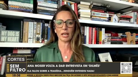 Ana Moser volta a dar entrevista em ‘dilmês’