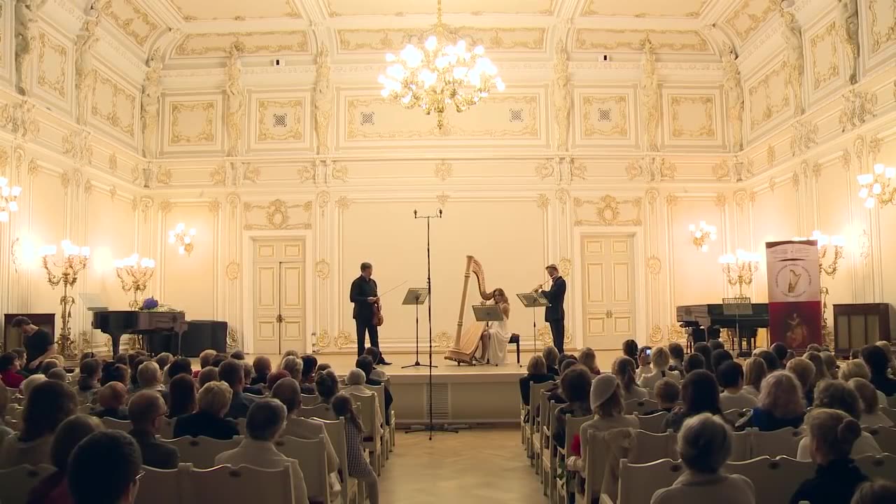 ***Harp concert by Sophia Kiprskaya , soloist of the Mariinsky Theater.***