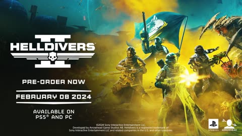 Helldivers 2 - Official Launch Trailer