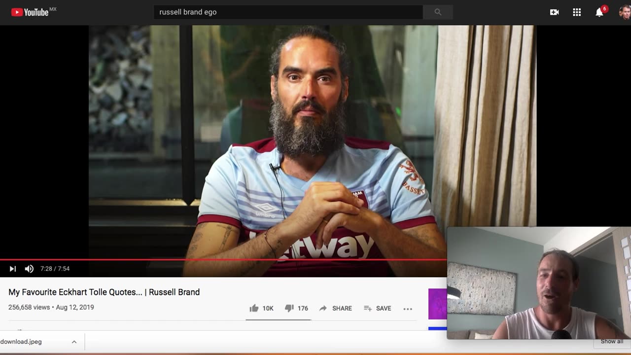 Reviewing New Agers -Russell Brand & Eckhart Tolle