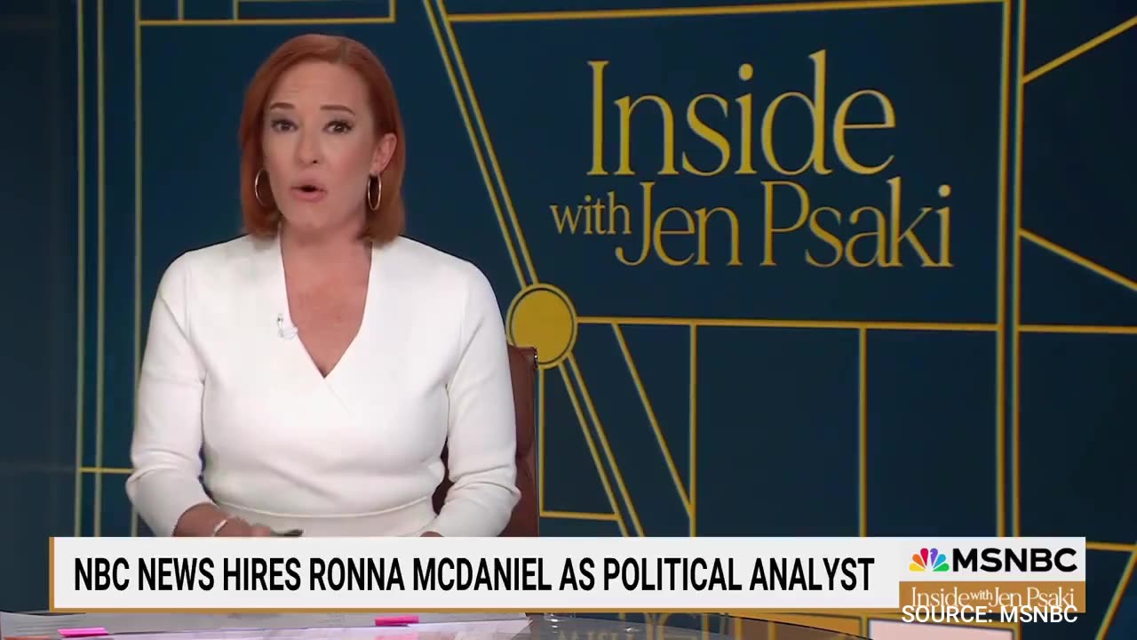 Jenn Psaki Slams Comparisons Between Her and Former RNC Chair Ronna McDaniel [WATCH]