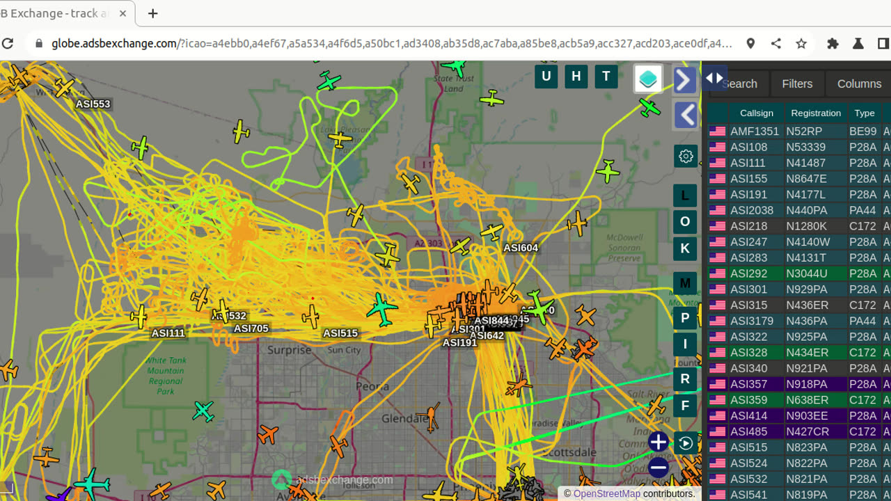 the New Nazicraft N4144X over Morristown AZ Jan 26th 2024 -