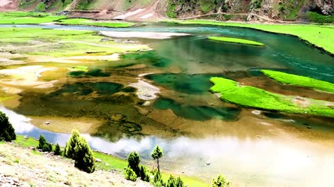 LUSH meadows between the River