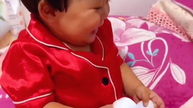 39_With this little toy,the kid had a happy day! #foryou #funnybaby#fyp#foryoupage