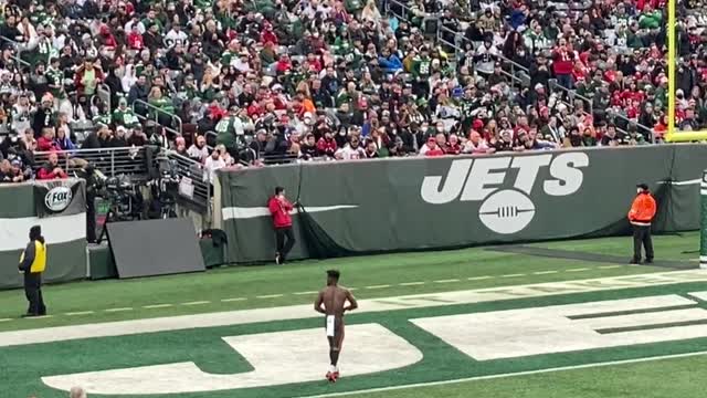 Antonio Brown's Meltdown During New York Jets Game