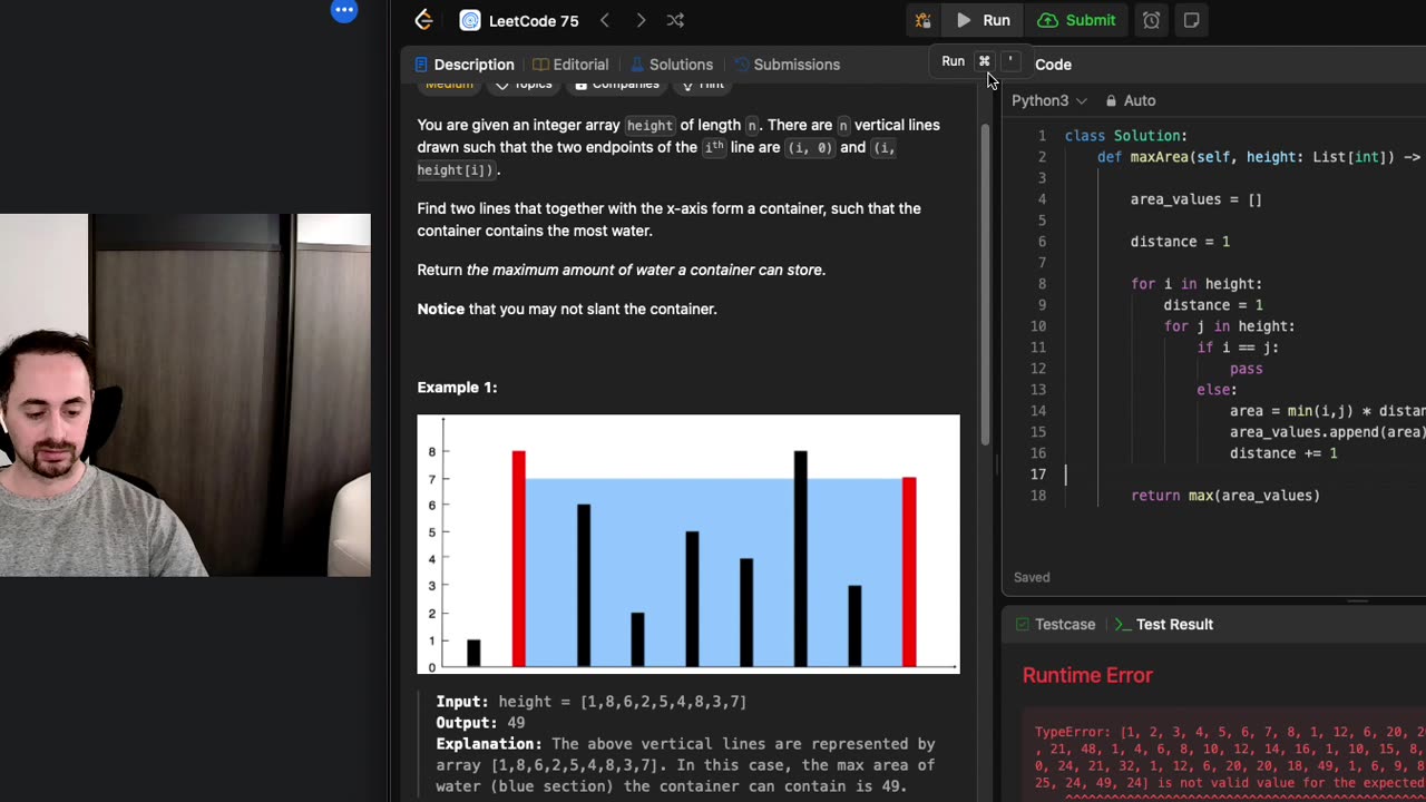 Python Max Product Lists