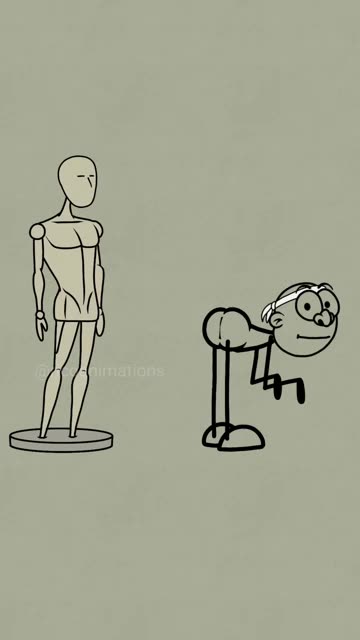 Funny cartoon character