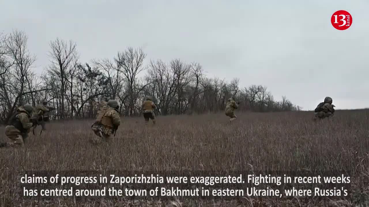 Ukrainian military hold offensive and assault drills in Zaporizhzhia region