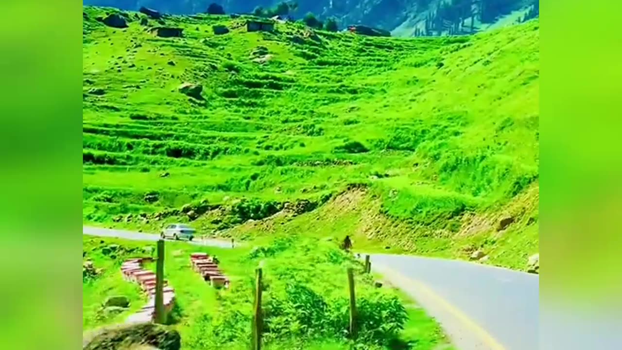 Beautiful Kaghan Road to Chilas Gilgit Pakistan