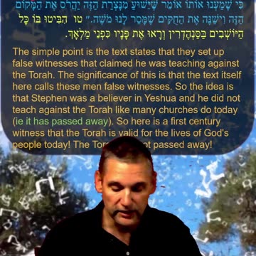 Bits of Torah Truths - False Witnesses Accused Disciples of Teaching Against Torah - Episode 40